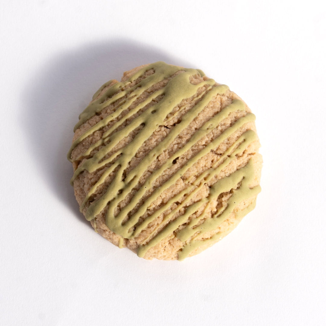 Matcha white choco cookie