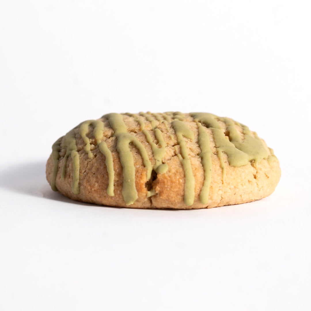 Matcha white choco cookie